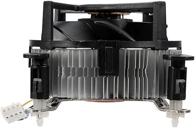 Alt view image 3 of 6 - LEORY PC CPU Cooler Cooling Fan Heatsink For Intel Core 2 LGA Socket 775 to 3.8G E97375 001 4Pin 12V