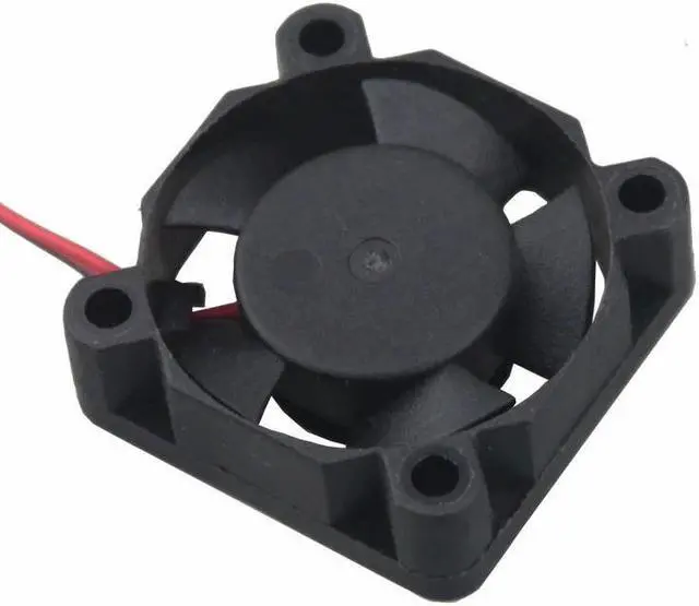 Alt view image 4 of 6 - 2 Pieces DC 24V 3cm 30x30x10mm 30mm Two Ball bearing Cooling Fan 30mm x 10mm 3010 Mini Brushless Cooler Fan