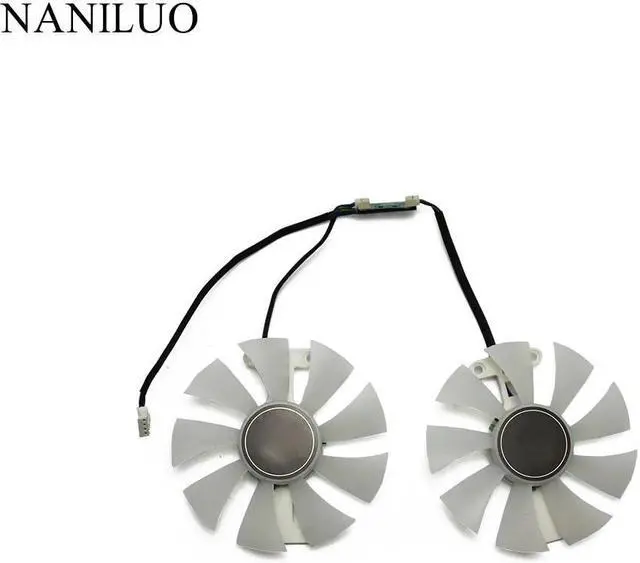 Alt view image 2 of 5 - GeForce GTX 960 950 1060 GPU Cooler Cooling Fan GA91S2H For KFA2 GALAX GTX960 GTX950 GTX1060 EXOC White 6GB Cards Cooling