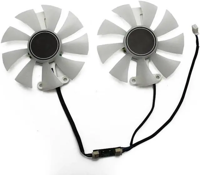 Alt view image 3 of 5 - GeForce GTX 960 950 1060 GPU Cooler Cooling Fan GA91S2H For KFA2 GALAX GTX960 GTX950 GTX1060 EXOC White 6GB Cards Cooling