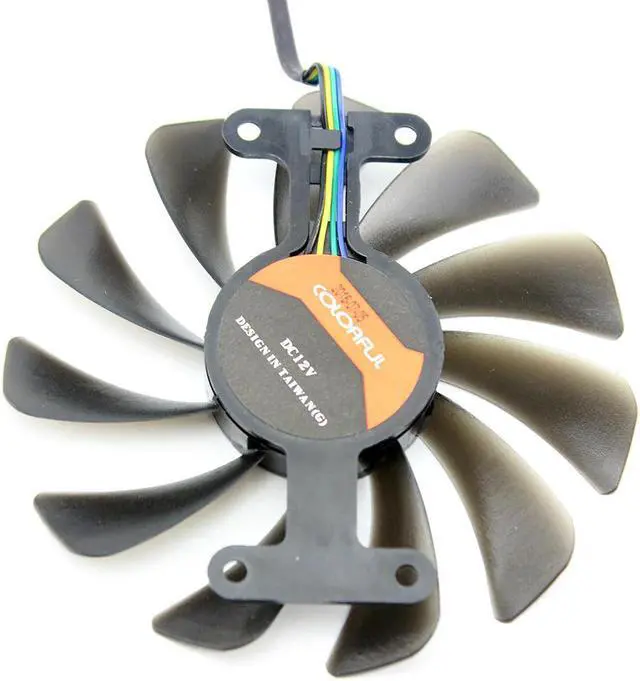 Alt view image 4 of 5 - 2pcs/set 95MM GTX 1070/1070Ti GPU VGA Cooler Fan For GALAX GeForce GTX1070 GTX 1070 Ti AMP Core Video Cards Cooling