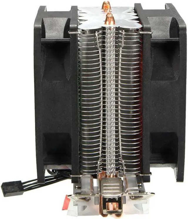 Alt view image 4 of 6 - Dual Fans Hydraulic Cooling Heatpipe Heatsink Radiator For Intel LGA775/1156/1155 AMD AM2/AM2+/AM3 For AM4 Ryzen for Pentium