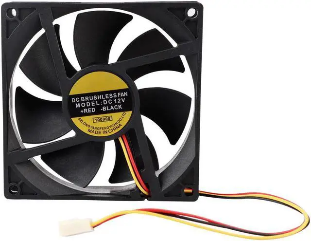 Main image of 12V 3 Pin 9cm 90mm Computer Fan Portable USB Cooler Small PC CPU Cooling Computer Components Cooling Accessories Low Noise