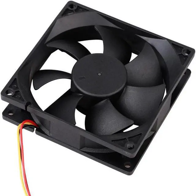 Alt view image 4 of 6 - 12V 3 Pin 9cm 90mm Computer Fan Portable USB Cooler Small PC CPU Cooling Computer Components Cooling Accessories Low Noise
