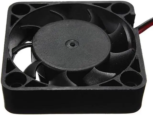 Alt view image 4 of 6 - 2Pcs 12V Mini Computer Cooler Fan Small 40mm x 10mm DC Brushless 2 pin Cooling Fan