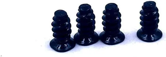 Alt view image 2 of 3 - 4pcs 120mm cooling fan screw 5mm*10mm black for 120mm led RGB cooling fan computer case screw