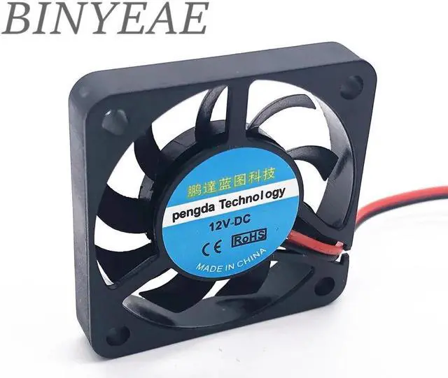 Alt view image 4 of 5 - 4007 40MM 4CM fan 40*40*7mm 5v 0.15A 12V 0.1A The graphics card fan Cooling fan laptop miniature quiet fan 2pin