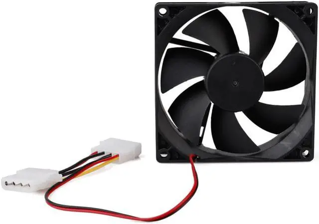 Alt view image 3 of 6 - 12V 4 Pin 90mm Silent Computer Brushless Cooler Case PC CPU Cooling Fans Black Cooler Compute Quiet Fan High Qualtiy
