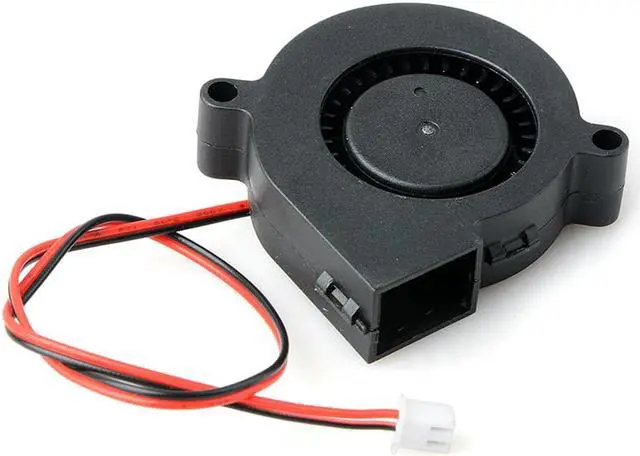 Alt view image 2 of 4 - Turbine DC Blower Small Fan 5015 Industrial Cooling Fan DC 12V/24V With 50x50x15mm With 50x50x15mm For 3D Printer Parts cooler