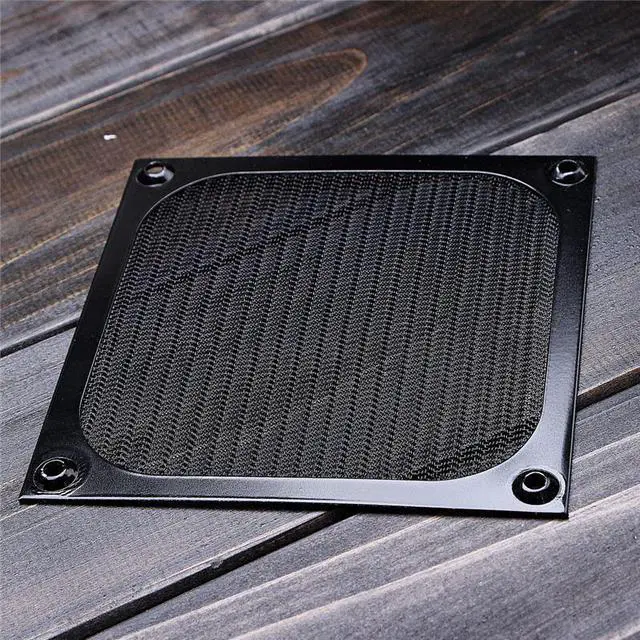 Main image of Aluminum 120mm Computer Fan Cooling Dustproof Dust Filter Shield Case Aluminum Grill Guard