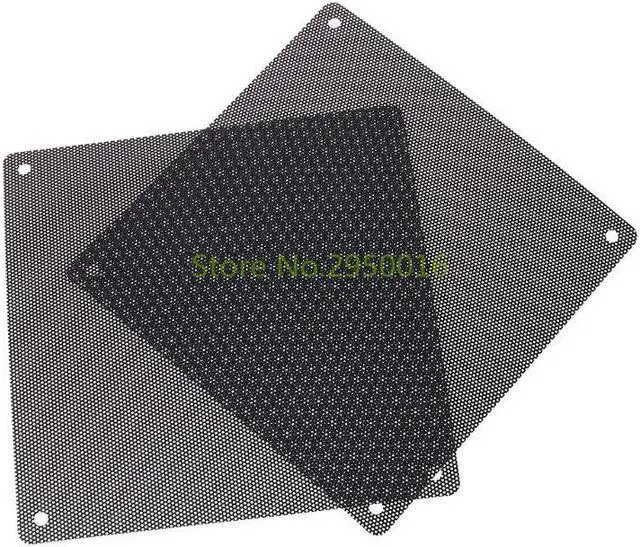 Alt view image 4 of 6 - 5Pcs 140mm Cuttable Black PVC PC Fan Dust Filter Computer Case Cooler Dustproof Mesh Cover PC Cooling Accessories C26