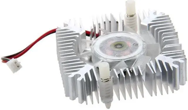Alt view image 3 of 4 - PC VGA Video Card 2 Pin 55mm Cooler Cooling Fan Heatsink 4800 RPM