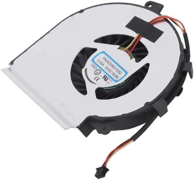 Alt view image 3 of 6 - PPYY NEW Cpu Cooling Fan For Msi Ge62 Gl62 Ge72 Gl72 Gp62 Gp72 Pe60 Pe70 Series 3Pin 0.55A 5Vdc