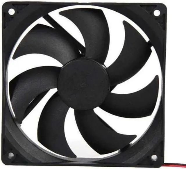 Alt view image 5 of 6 - Computer Case Cooling Fan 120mm 120x25mm 12V 4Pin DC Brushless PC Computer Case Cooling Fan 1800PRM O.15