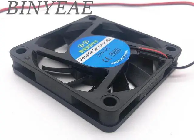 Alt view image 3 of 6 - 6010 60MM 60x60x10MM DC 5V 12V 24V Ultra thin USB cooling fan Comptuter CPU Cooling fan with usb 2pin