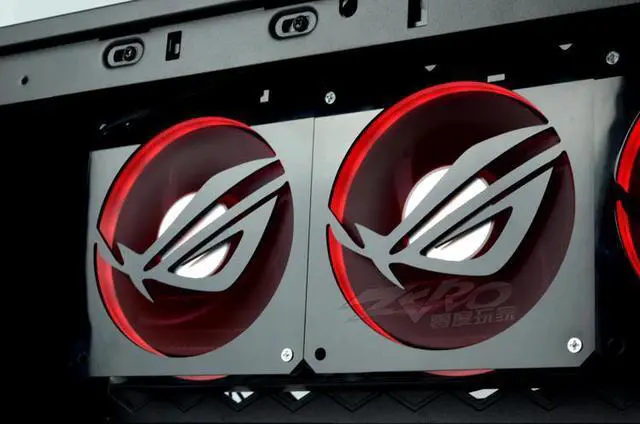 Alt view image 3 of 5 - DIY 14cm*14cm Fan Cover Acrylic Cover use for 140mm Radiator 140mm Fan with Cool Logo for Computer Case Cooling