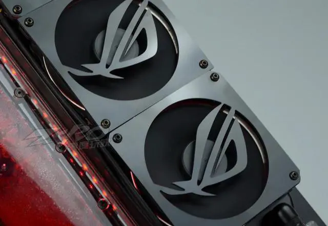 Alt view image 4 of 5 - DIY 14cm*14cm Fan Cover Acrylic Cover use for 140mm Radiator 140mm Fan with Cool Logo for Computer Case Cooling