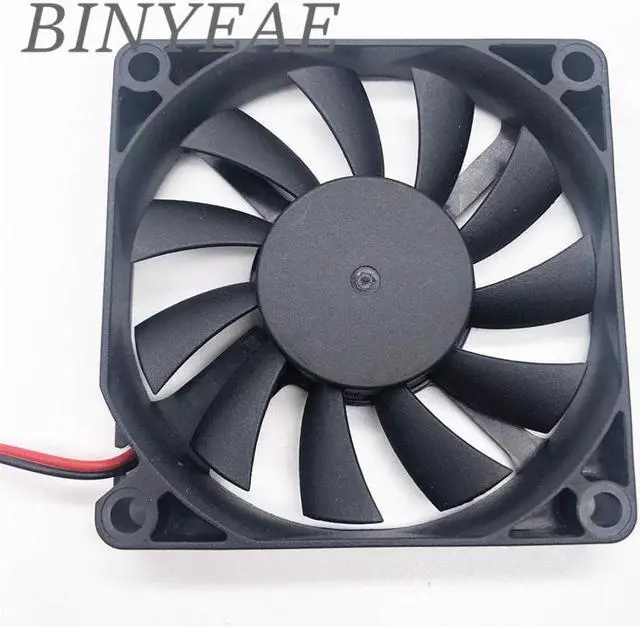 Alt view image 5 of 6 - DC 5V 12V 24V 7010 70MM 70*70*10MM DC 5V 12V 24V Ultra thin USB cooling fan Comptuter CPU Cooling fan with 2pin