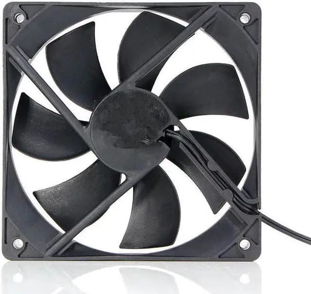 Alt view image 2 of 6 - USB Cooler Cooling Fan 5V DC Brushless CPU PC Computer Case 120mm VDX99