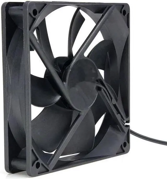 Alt view image 4 of 6 - USB Cooler Cooling Fan 5V DC Brushless CPU PC Computer Case 120mm VDX99