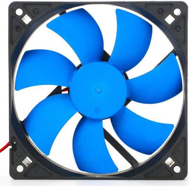 Alt view image 4 of 6 - En Labs PC Computer 120mm Oil Bearing 16dBA Ultra Silent Case Fan Heatsink Cooler Cooling,12CM Fan Power by Molex IDE 4pin