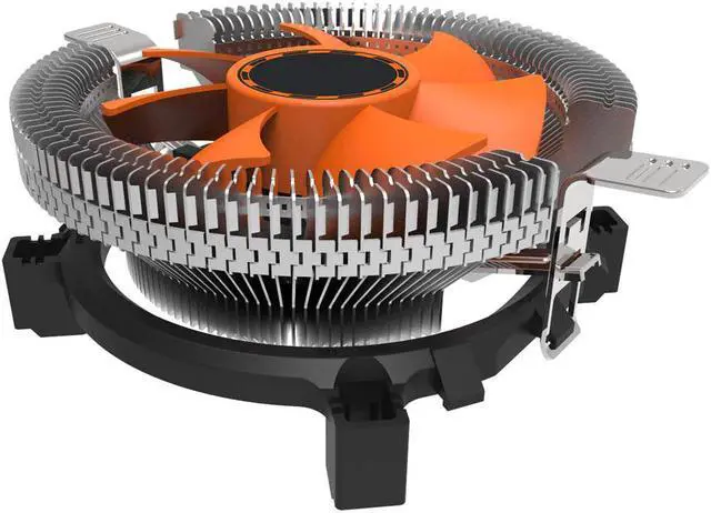 Alt view image 4 of 5 - low noise CPU Cooling Cooler Fan Heatsink 7 Blade For Intel LGA 775 1155 1156 AMD 754 AM2#T2