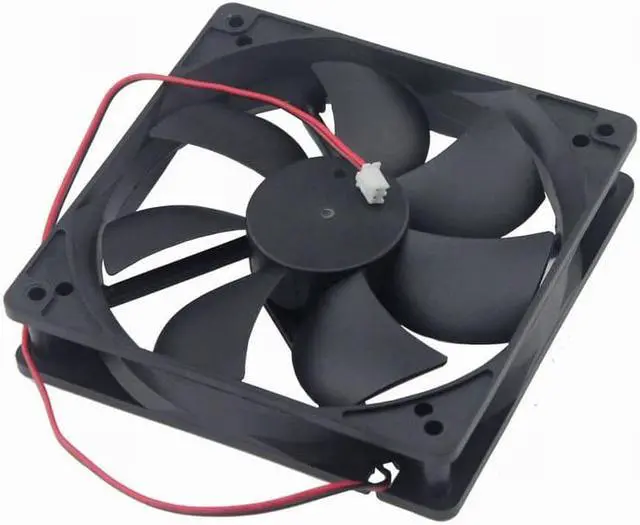 Alt view image 2 of 6 - 1 Piece 12cm DC 5V Cooling Fan 120x120x25mm 12025 120mm x 25mm PC Computer Case System Cooler High RPM 0.5A