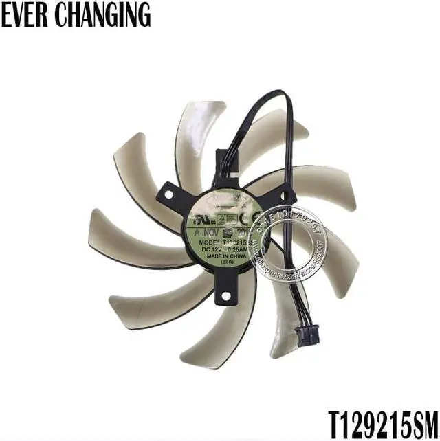 Alt view image 2 of 2 - GV R7 35OC GV R726X 2GD GPU VGA Cooler Video card Fan For Gigabyte R7350 R7 260X graphics card cooling system