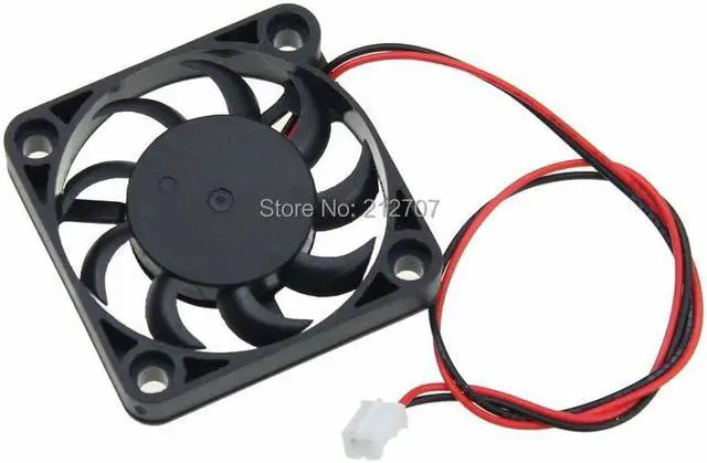 Alt view image 6 of 6 - 1 Piece 5V 2Pin 4007s 4cm 40cm 40x40x7mm Mini DC Cooling Fan Motor