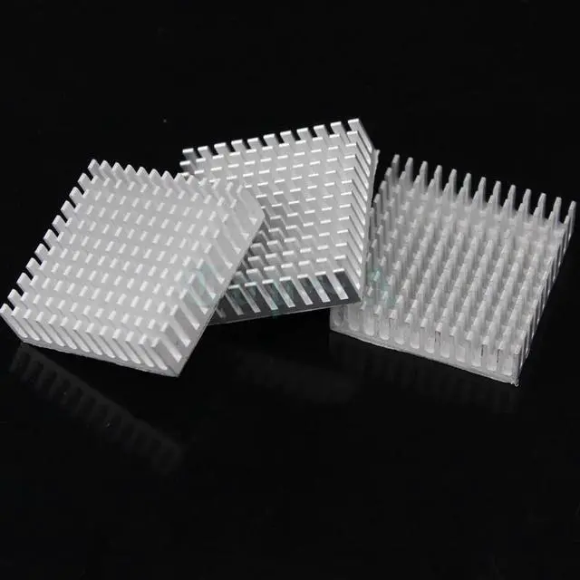 Main image of 5pcs Aluminum Heatsink 40x40x10mm VGA Video Card Memory Chipest Heat Sink Cooling Fan With 3M Tape 40mm x 10mm