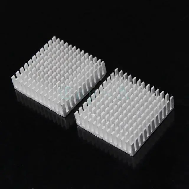 Alt view image 5 of 6 - 5pcs Aluminum Heatsink 40x40x10mm VGA Video Card Memory Chipest Heat Sink Cooling Fan With 3M Tape 40mm x 10mm