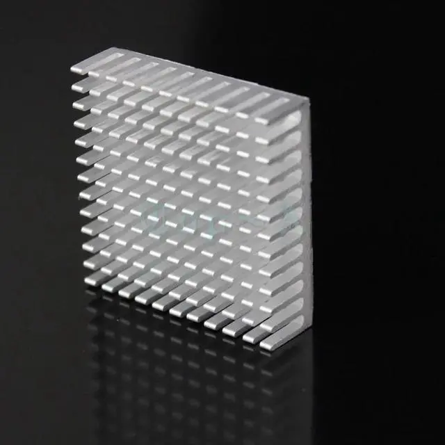 Alt view image 4 of 6 - 5pcs Aluminum Heatsink 40x40x10mm VGA Video Card Memory Chipest Heat Sink Cooling Fan With 3M Tape 40mm x 10mm