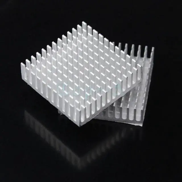 Alt view image 6 of 6 - 5pcs Aluminum Heatsink 40x40x10mm VGA Video Card Memory Chipest Heat Sink Cooling Fan With 3M Tape 40mm x 10mm