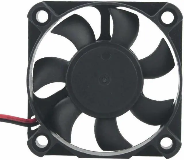 Alt view image 5 of 6 - 1 pcs 5V Two Ball Bearing 50x50x10mm 5010 2Pin DC Ventilation Brushless Cooling Fan Computer Cooler 50mm x 10mm 5cm