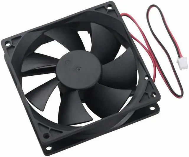 Alt view image 4 of 6 - 1 Piece 92mm*92mm*25mm 90mm DC 5V 2Pin PC Computer Case Cooling Cooler Fan 92mm x 25mm 9cm 9225