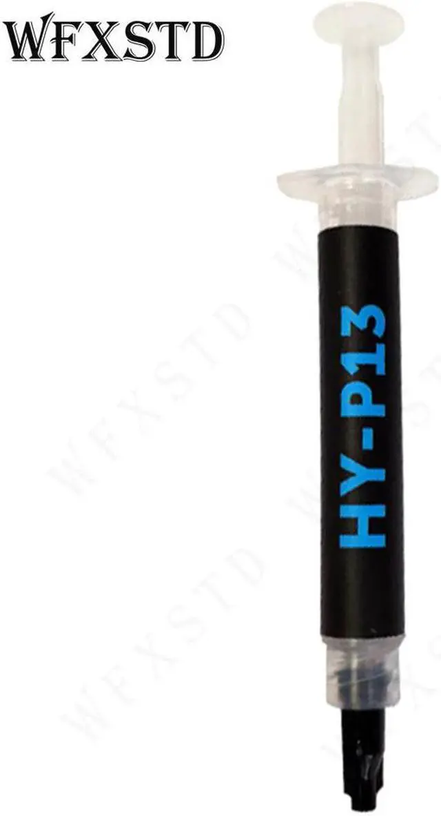 Alt view image 2 of 6 - WFXSTD 2g 13.4W/m k Thermal Grease Paste Compound Silicon CPU GPU HeatSink Processor Cooling silicone Fan Thermal Paste HY P13