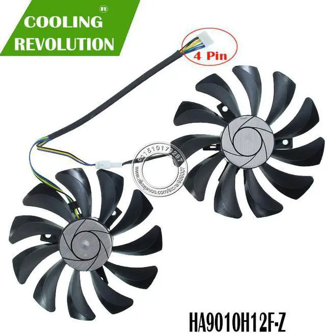 85MM HA9010H12F Z 4Pin Cooler Fan Replacement For MSI GTX 1060 OC