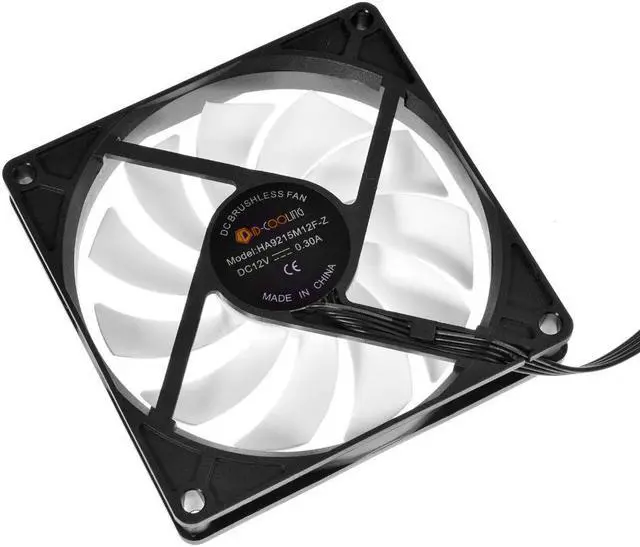 Alt view image 4 of 6 - ID COOLING 92*15mm Slim Low Profile Cooling Fan 4Pin PWM High Air Pressure,Low Noise & Big Airflow,For CPU&GPU&VGA cooler
