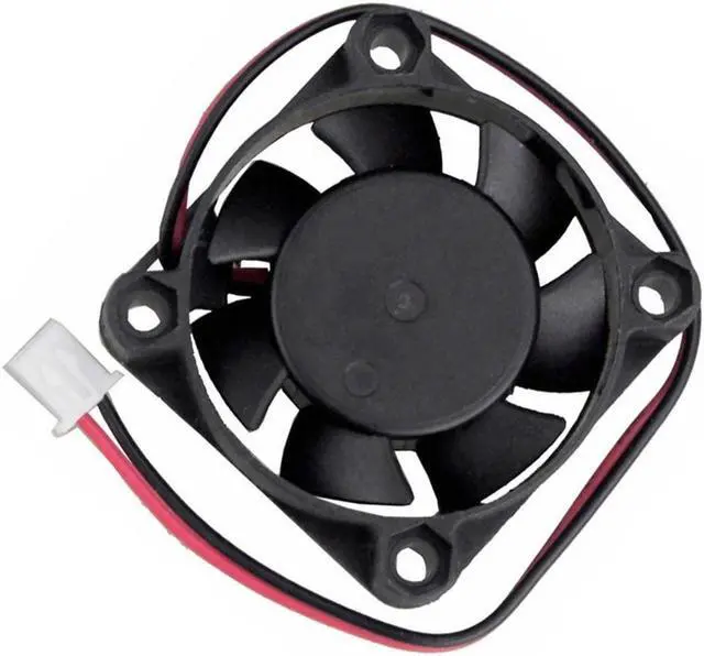 Alt view image 5 of 6 - 5 Pcs 12V 40x40x10mm 40mm Brushless DC Cooling Fan 4cm 4010S 2Pin Computer CPU Video Card Cooler