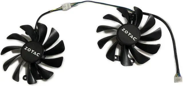 Alt view image 3 of 5 - GAA8S2U GeForce GTX 1080 1070 GPU VGA Cooler Alternative Cooling Fan For ZOTAC GTX1080 GTX1070 AMP Edition Cards As Replacement