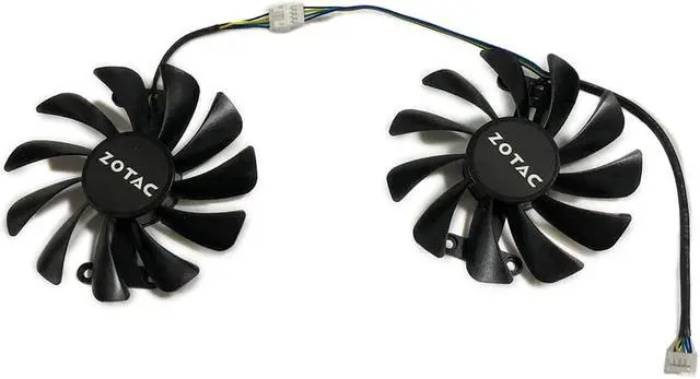 Alt view image 4 of 5 - GAA8S2U GeForce GTX 1080 1070 GPU VGA Cooler Alternative Cooling Fan For ZOTAC GTX1080 GTX1070 AMP Edition Cards As Replacement