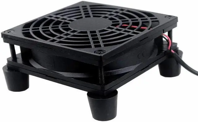 Alt view image 3 of 6 - 5V USB Power 90mm 92mm 9225 Silence Cooling Fan with Fan Grill Screw Cooler For Router 92mmx92mmx25mm