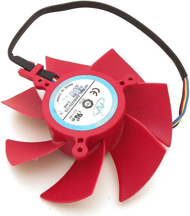 Alt view image 2 of 6 - NTK FD8025U12S 12V 0.48A 75mm 39x39x39mm For XFX HD5870 HD5850 Graphics Card Cooler Cooling Fan 4Pin 4Wire