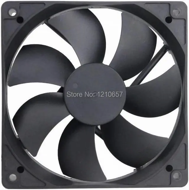 Alt view image 4 of 6 - 1PCS Hydraulic 120mm x 25mm 12cm PWM FG Computer Case Cooling Fan 4 Pin Cooler
