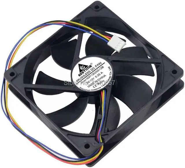 Alt view image 6 of 6 - 1PCS Hydraulic 120mm x 25mm 12cm PWM FG Computer Case Cooling Fan 4 Pin Cooler