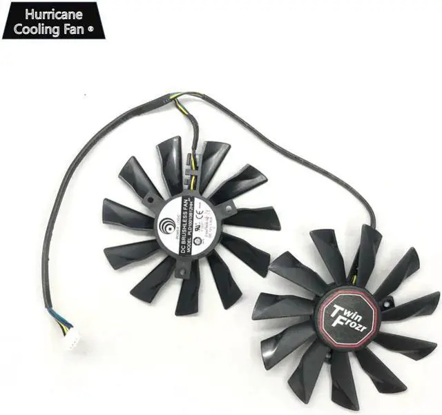 Alt view image 4 of 5 - PLD10010S12HH 95mm 4Pin Graphics Card Cooling Fan for MSI GTX 780Ti/780/760/750Ti R9 290X/290/280X/280/270X GAMING Cooler