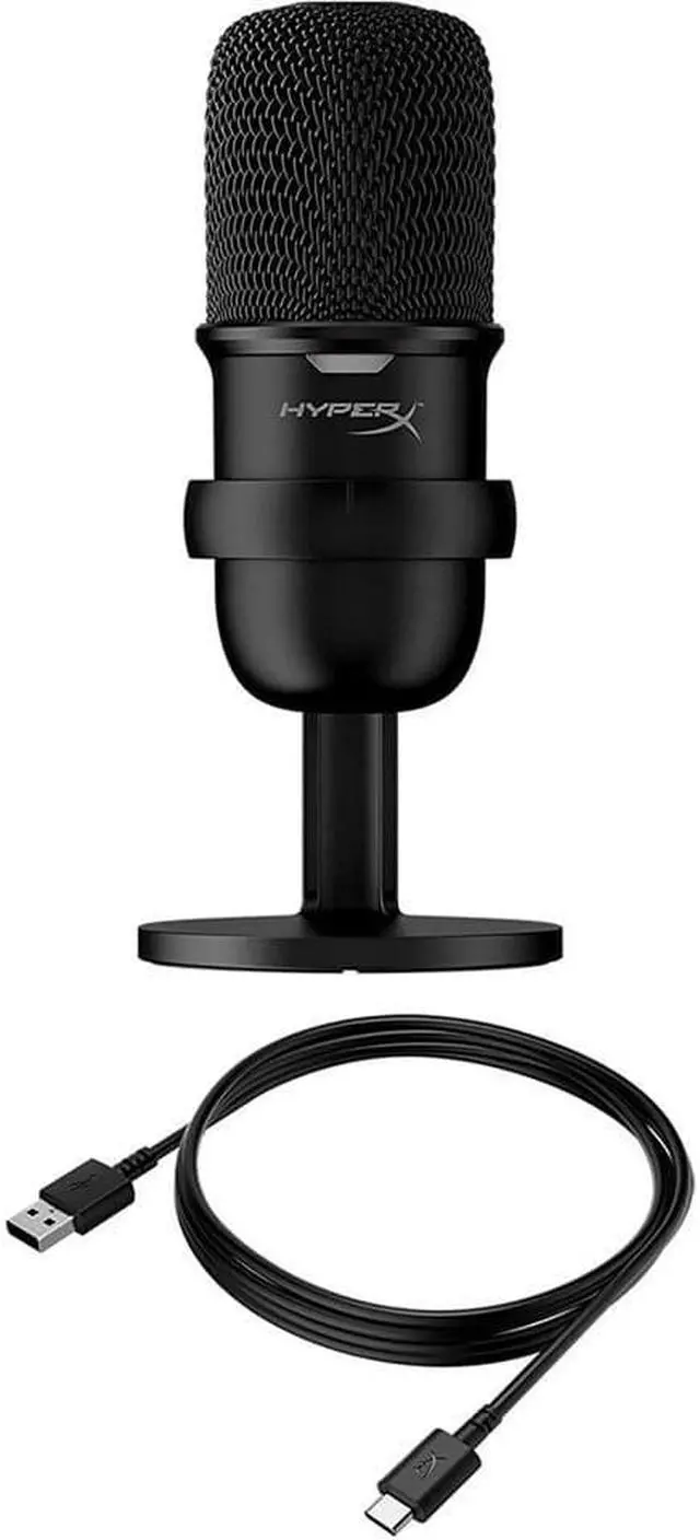Alt view image 6 of 6 - HyperX SoloCast – USB Condenser Gaming Microphone, for PC, PS4, PS5 and Mac, Tap-to-Mute Sensor, Cardioid Polar Pattern, great for Gaming, Streaming, Podcasts, Twitch, YouTube, Discord