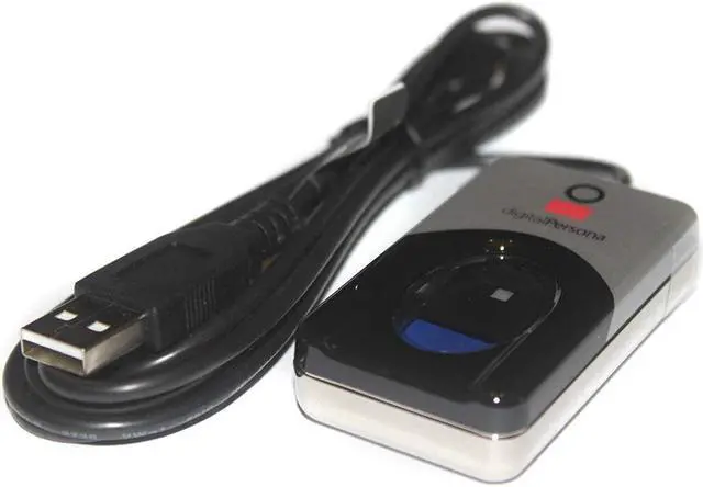 Alt view image 2 of 6 - USB Fingerprint Reader Digital Persona U.are.u 4500 Reader USB Biometric Fingerprint Scanner 70" Cable (2PCS)