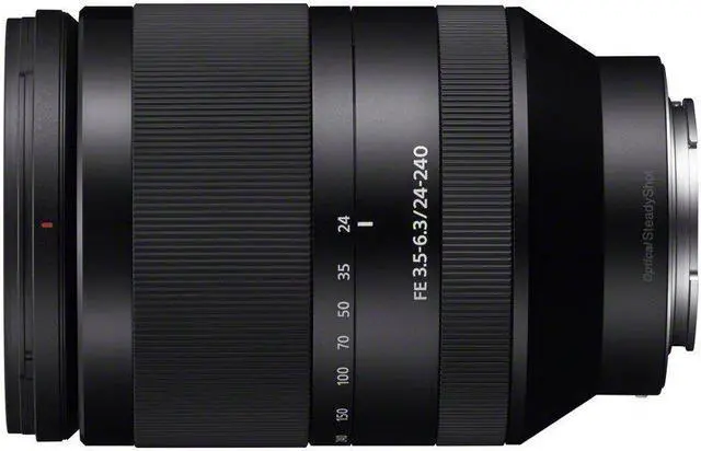 Alt view image 2 of 4 - Sony FE 24-240mm f/3.5-6.3 OSS Interchangeable Full-frame E-mount Telephoto Zoom Lens - International Version (No Warran