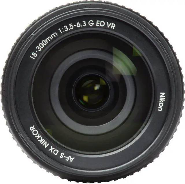 Alt view image 4 of 4 - Nikon AF-S DX VR Nikkor 18-300MM Lens (Intl Model) + Cleaning Kit